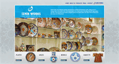 Desktop Screenshot of iznikworks.com
